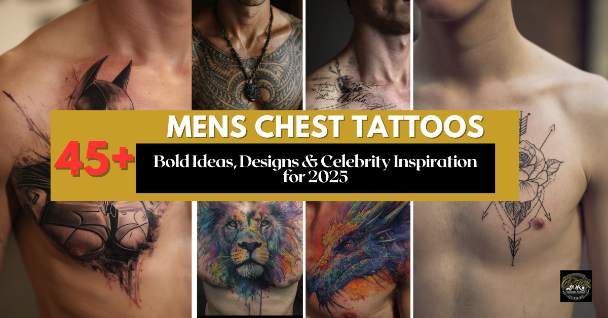 Mens Chest Tattoos