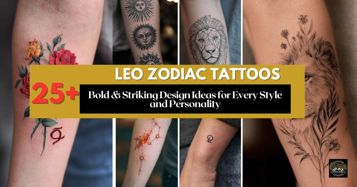 Leo Zodiac Tattoos