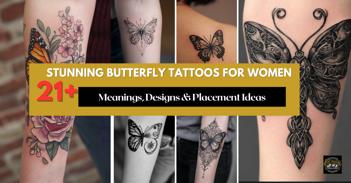 butterfly tattoos for women