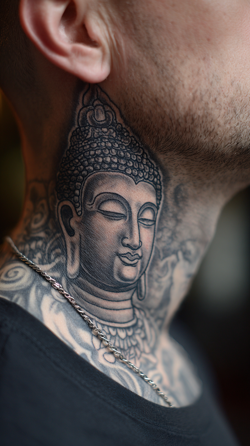 Buddha: Represents enlightenment, inner peace, and wisdom