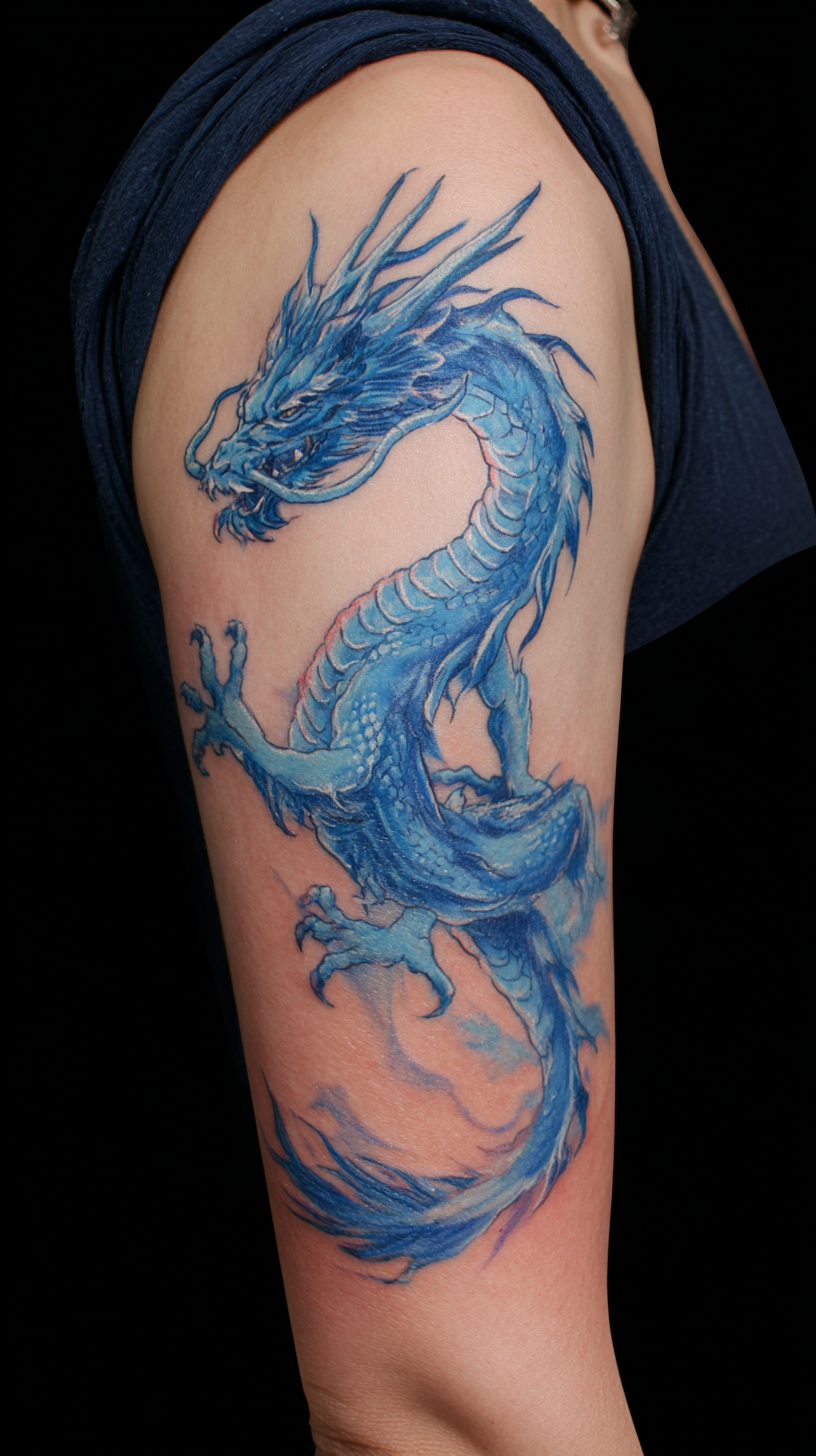 Dragon Arm Tattoo