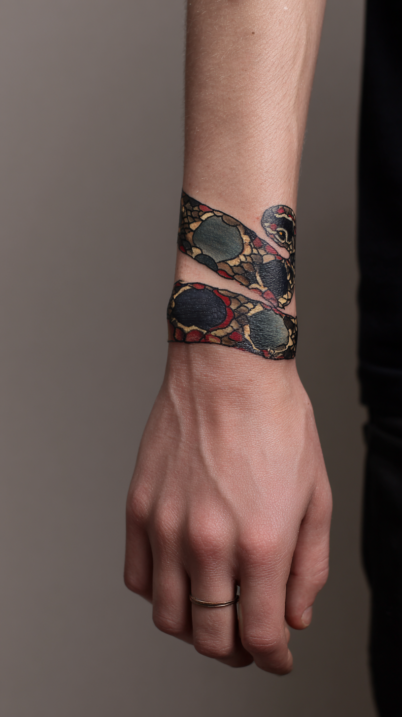 Filled in and empty snakes