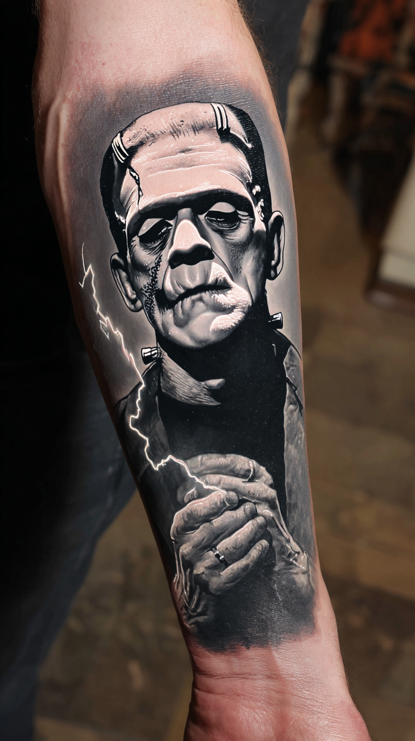 Frankenstein's Monster Tattoo