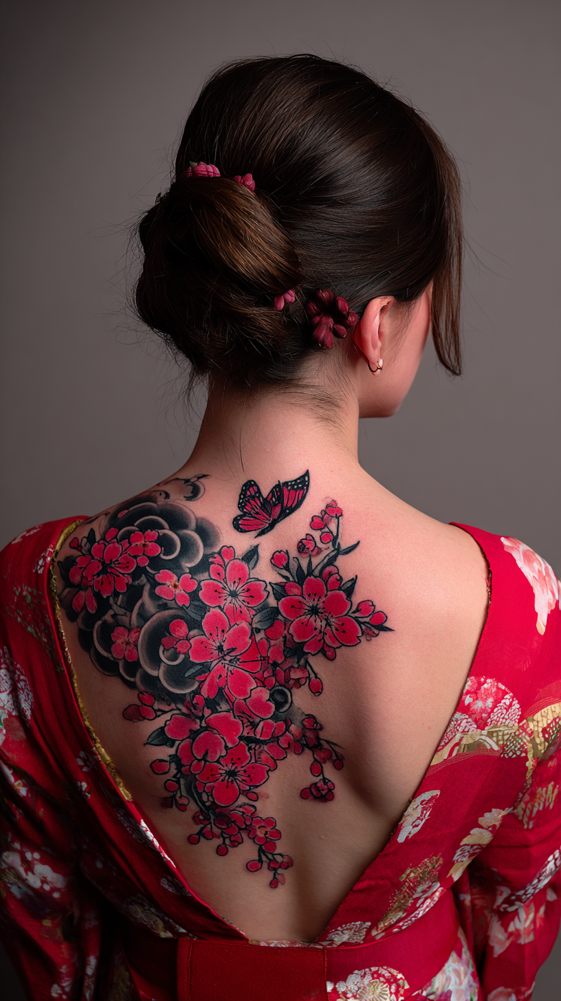 Japanese Back Tattoo