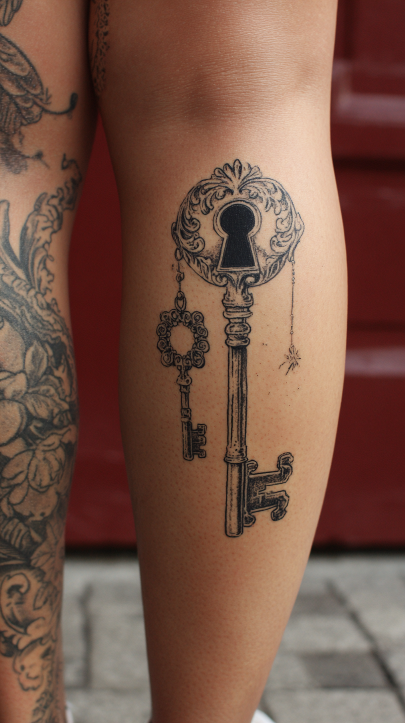 Keyhole and key