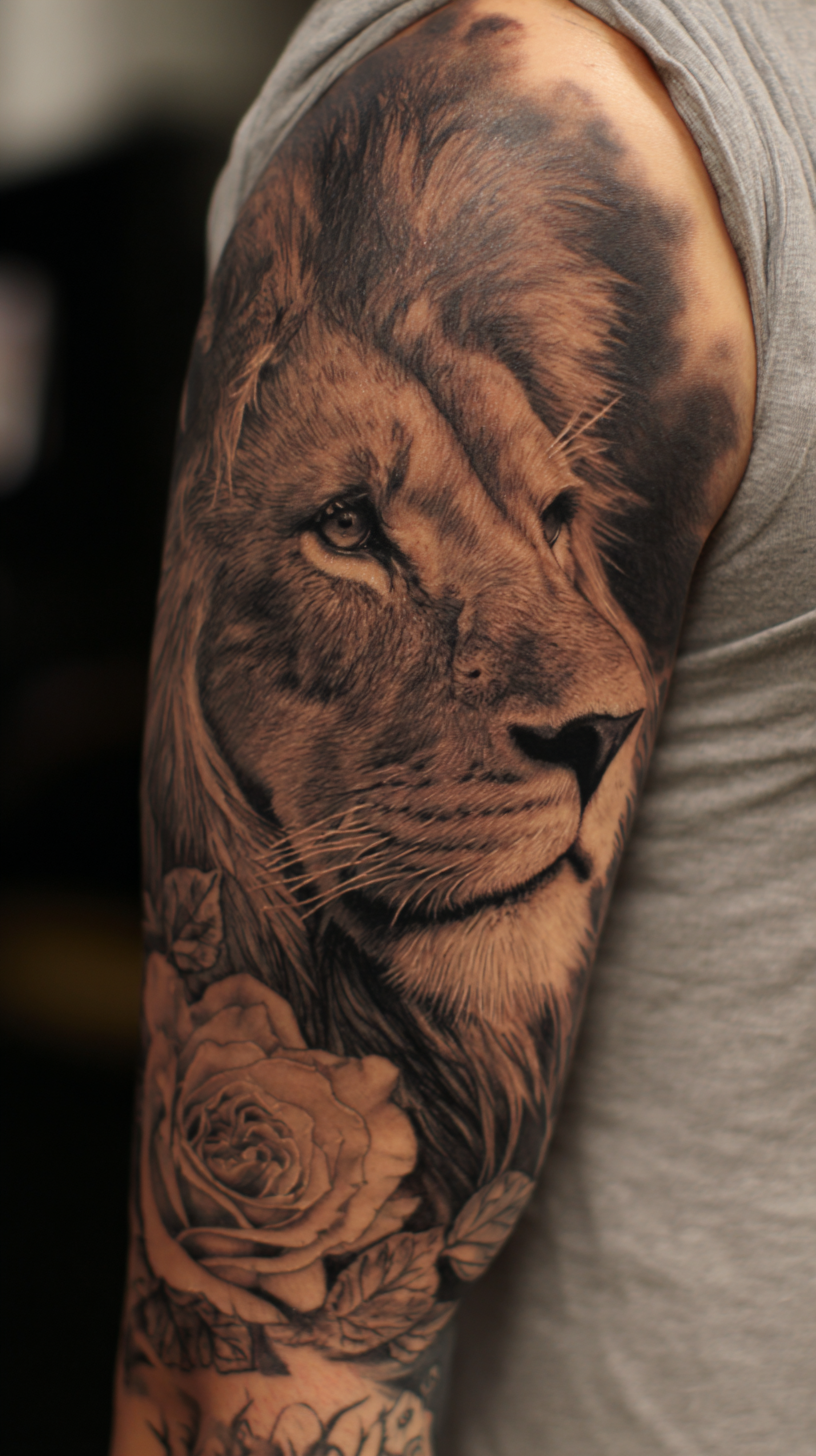 Lion: Strength, courage, leadership