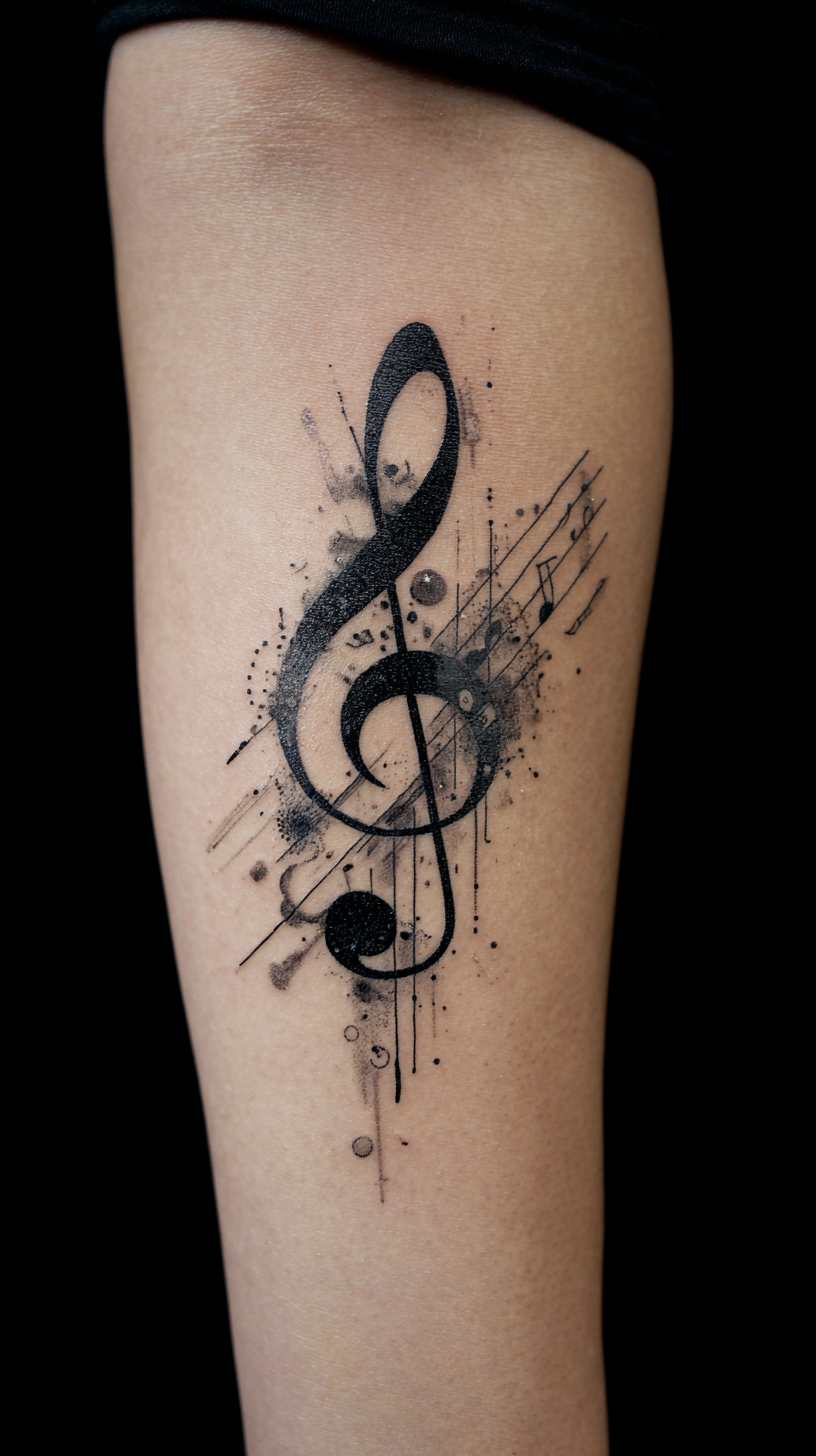 Music Note Tattoo