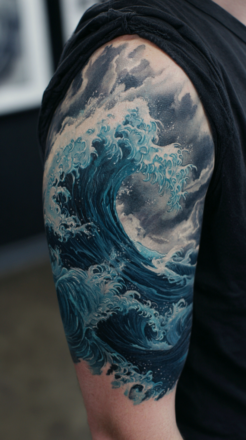 Ocean waves: Change, life, persistence