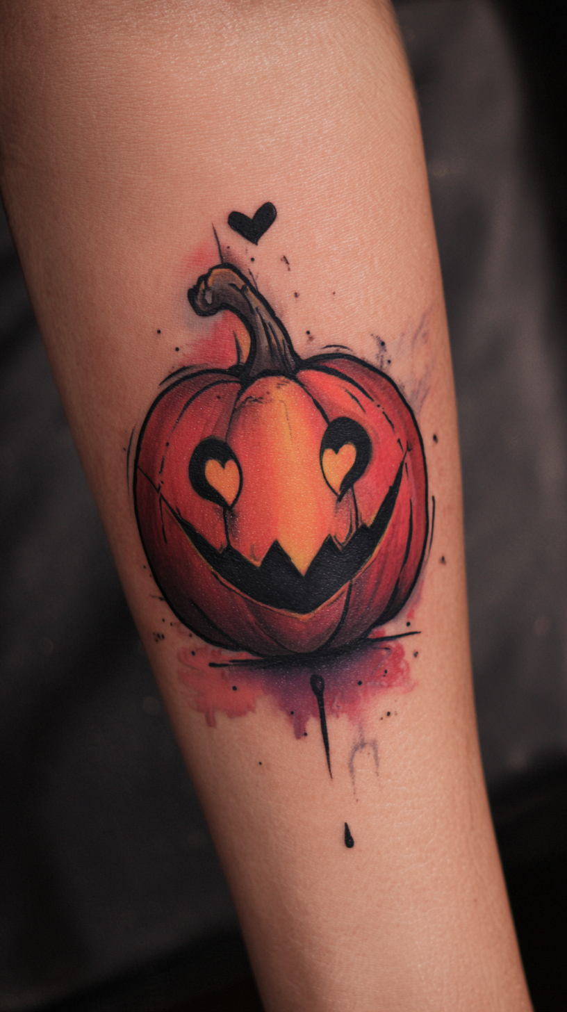 Pumpkin Tattoo