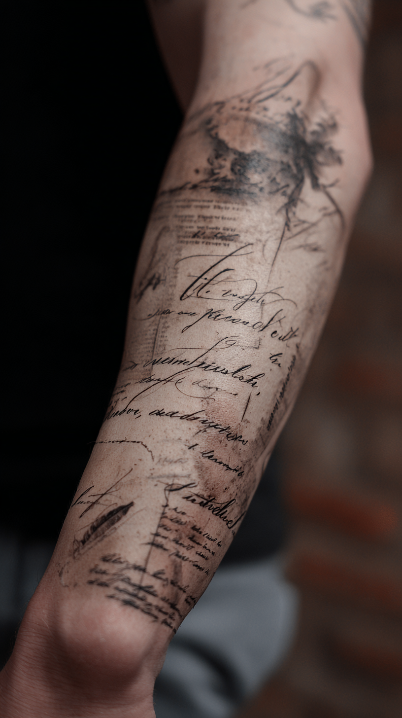 Quote & Script Tattoos