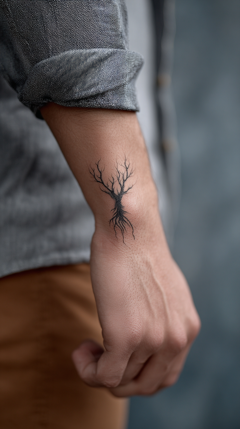 Small Hand Tattoos for Men