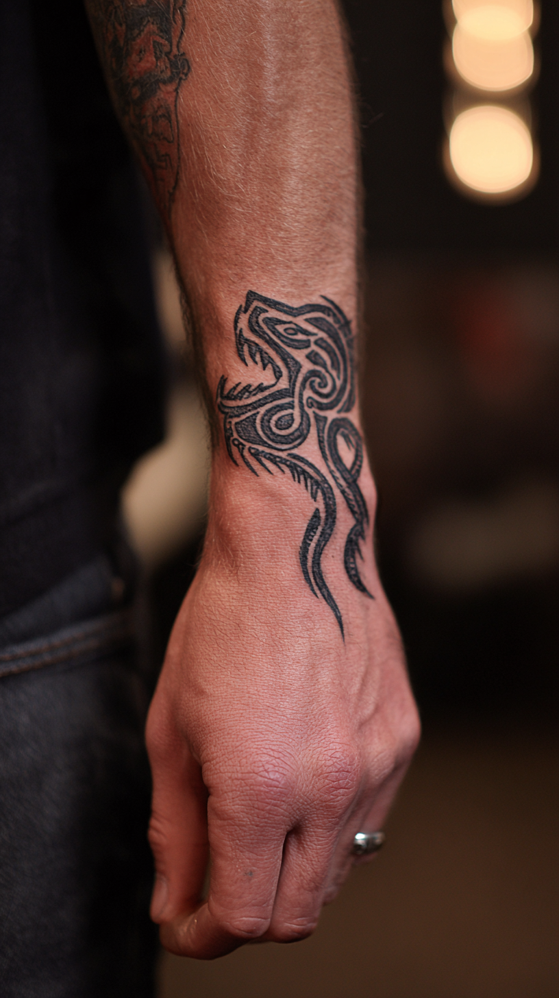 Spiritual Wrist Tattoo