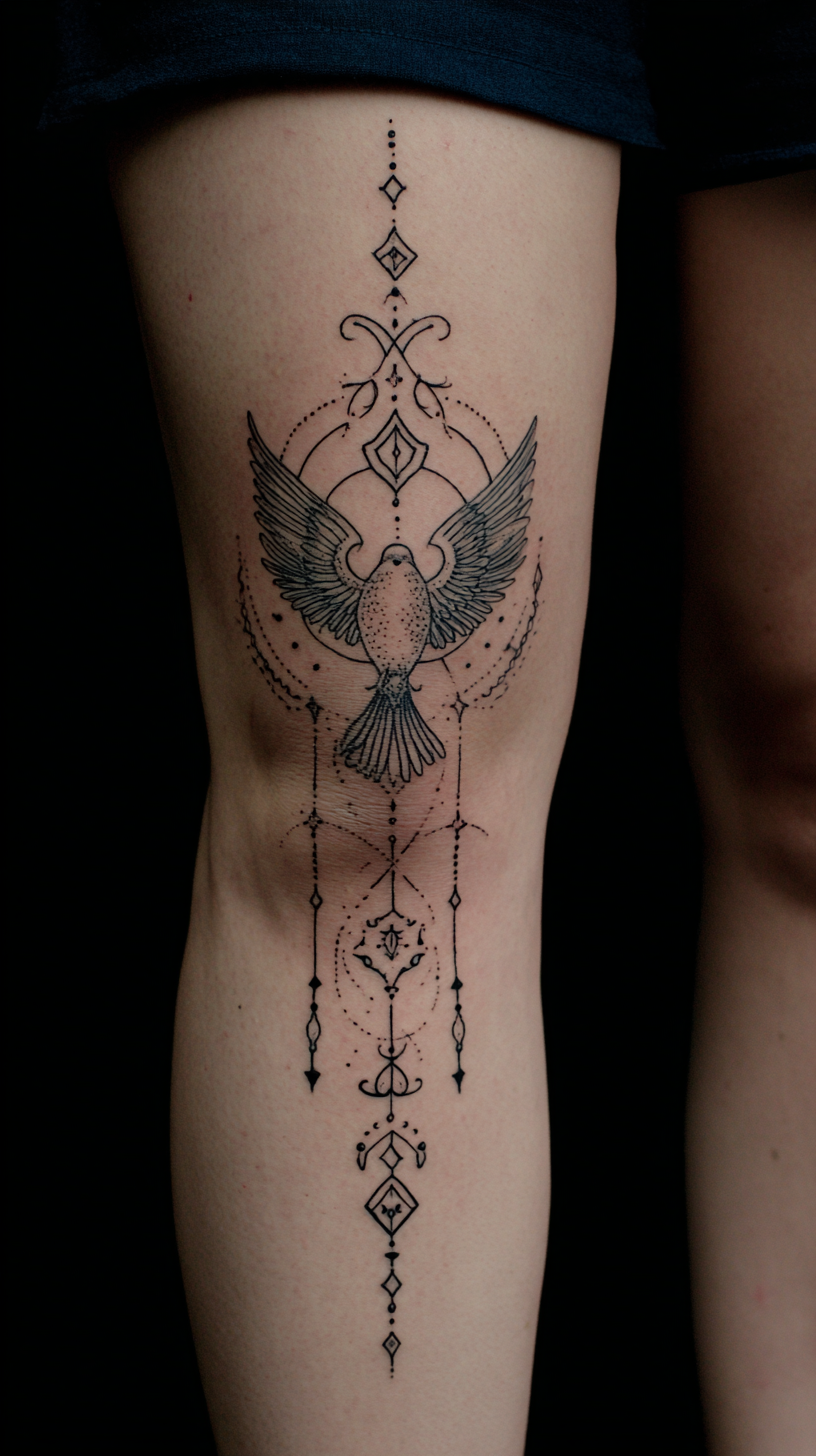 Tattoos connecting with other areas