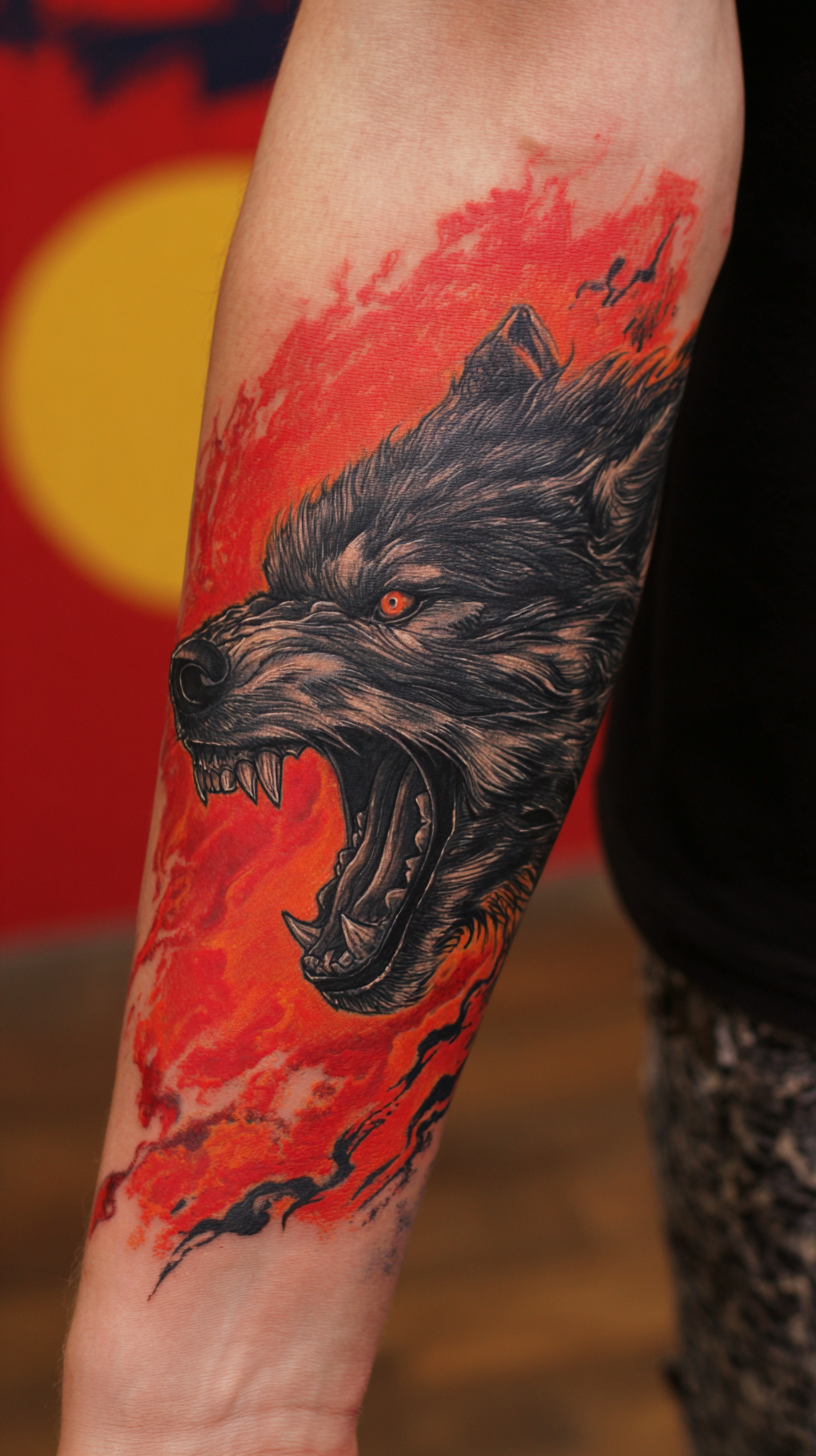 Werewolf Tattoo