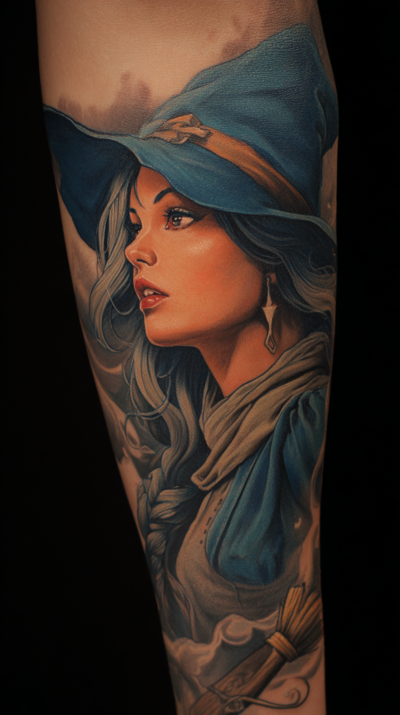 Witch Tattoo