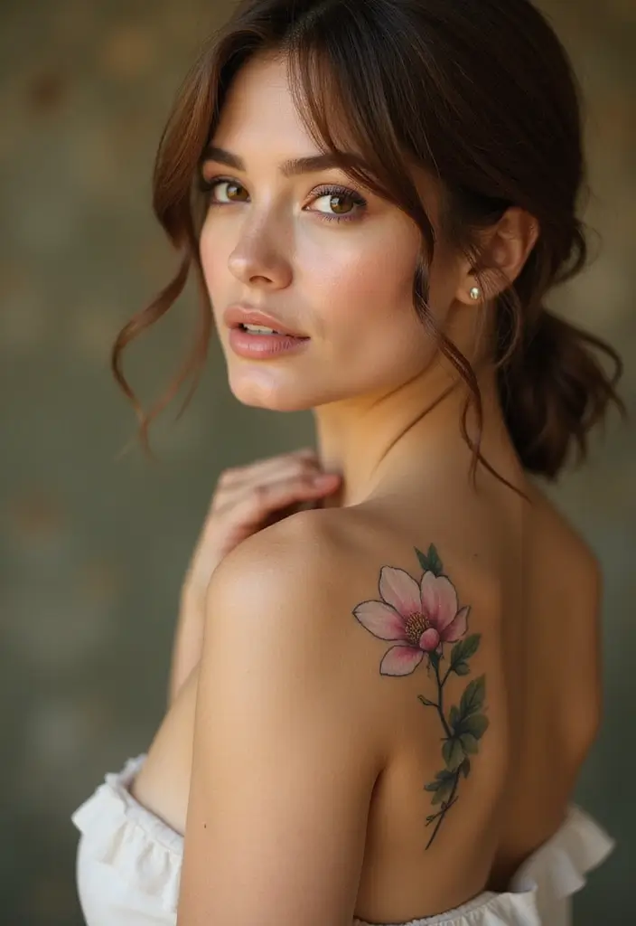 25 Boujee Tattoos for Women: Luxe & High-End Ink Ideas - 5. Magnolia Magic