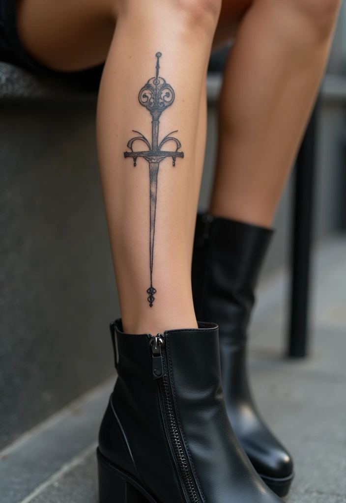 25 Delicate Ankle Tattoos for Women: Simple & Feminine Ink - 23. Simple Quarantine Tattoo