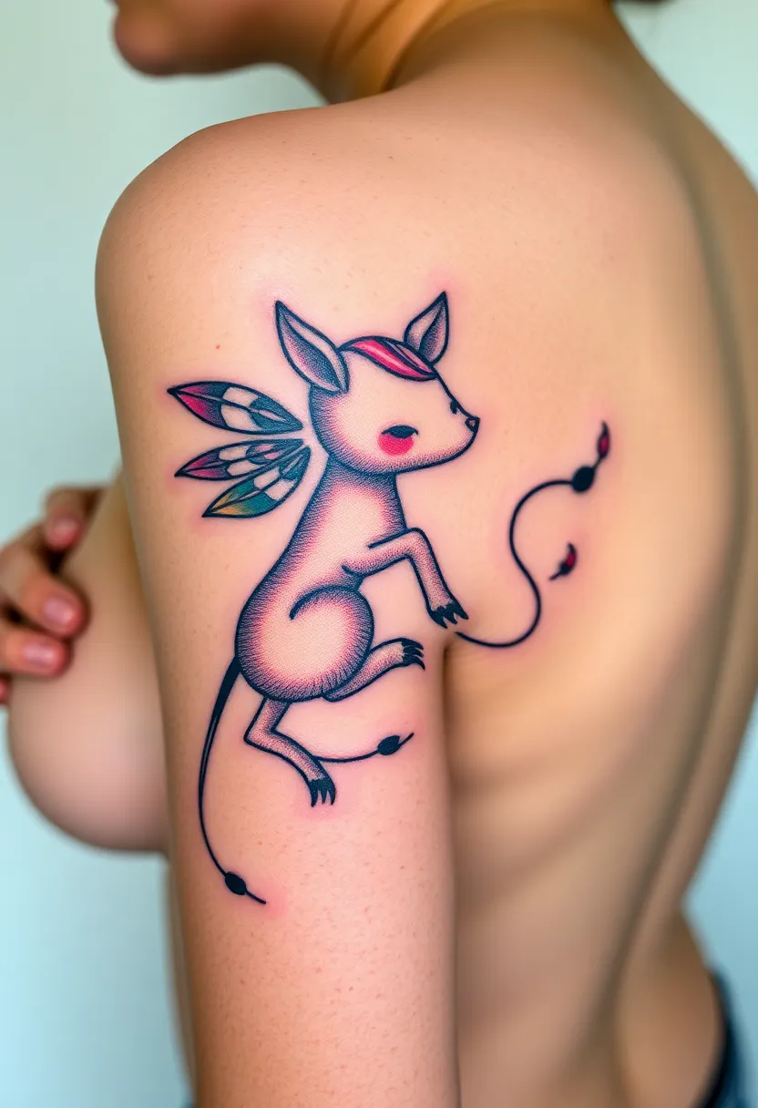 25 Elegant Rib Tattoos for Women: Creative & Feminine Body Art Ideas - 10. Whimsical Animal Designs