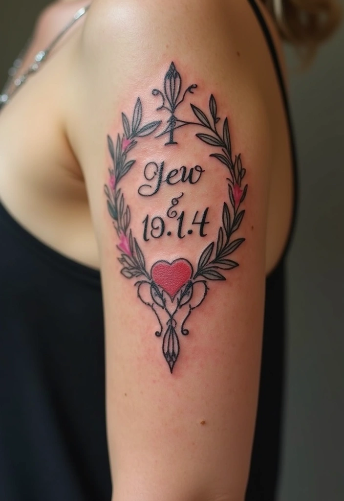 25 Elegant Rib Tattoos for Women: Creative & Feminine Body Art Ideas - 20. Heartfelt Remembrance Tattoos