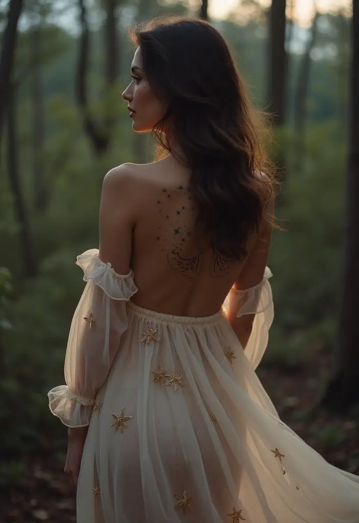 26 Meaningful Rib Tattoos for Women: Emotional & Powerful Ink - 17. The Spiritual Crescent Moon