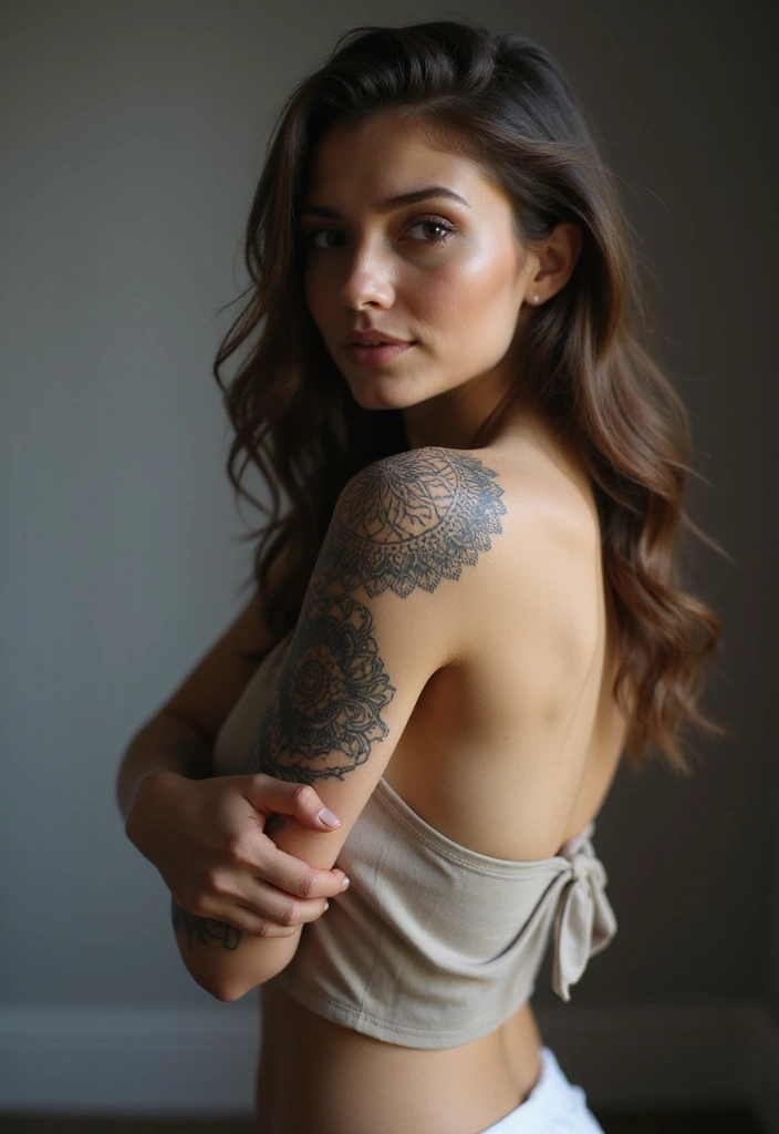 26 Meaningful Rib Tattoos for Women: Emotional & Powerful Ink - 7. The Elegant Mandala