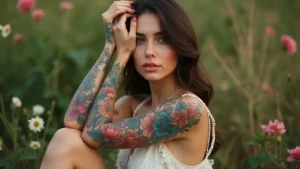 26 Stylish Half Sleeve Tattoos for Women: Artistic & Modern