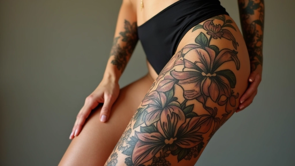 27 Alluring Side Thigh Tattoos for Women: Feminine & Bold