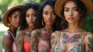 27 Elegant Chest Tattoos for Women: Meaningful & Artistic