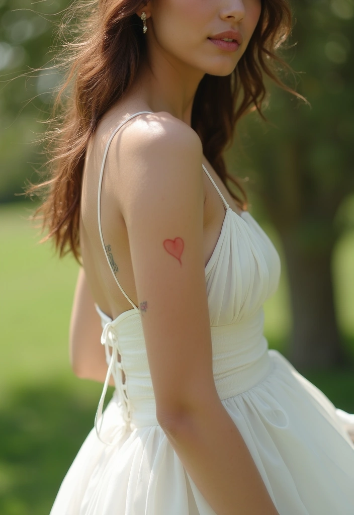 27 Elegant Side Tattoos for Women: Subtle & Alluring Designs - 10. Simple Heart Tattoos