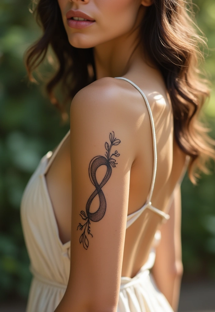 27 Elegant Side Tattoos for Women: Subtle & Alluring Designs - 2. Infinity Symbols