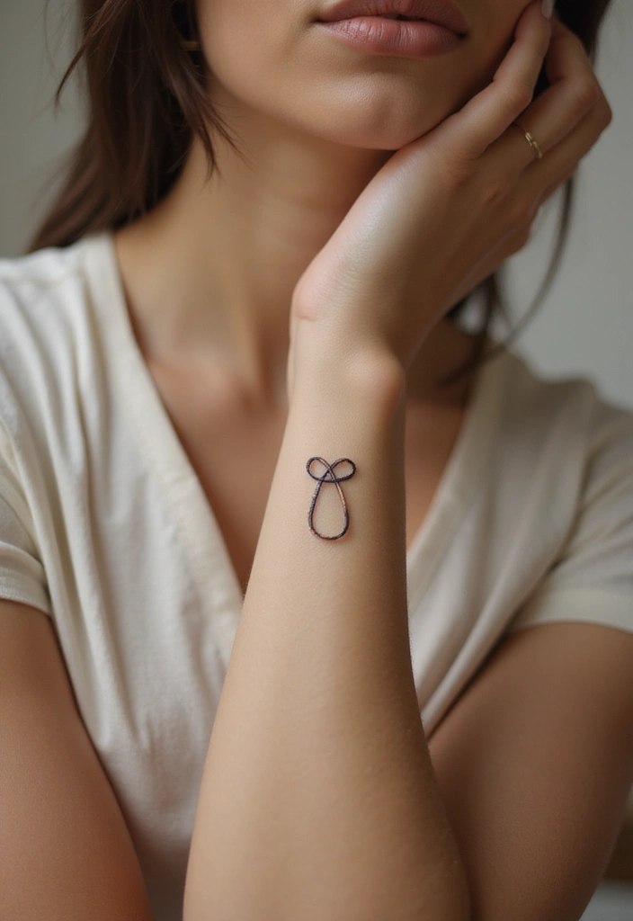 27 Minimalist Tattoos for Women: Clean & Timeless Style - 19. Simple Infinity Symbols