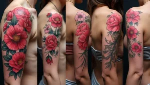 27 Vibrant Red Tattoos for Women: Passionate & Unique