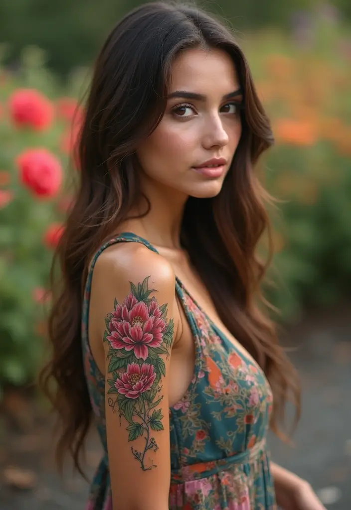 28 Classy Tattoos for Women Over 40: Sophisticated & Empowering - 22. Delightful Snapdragon