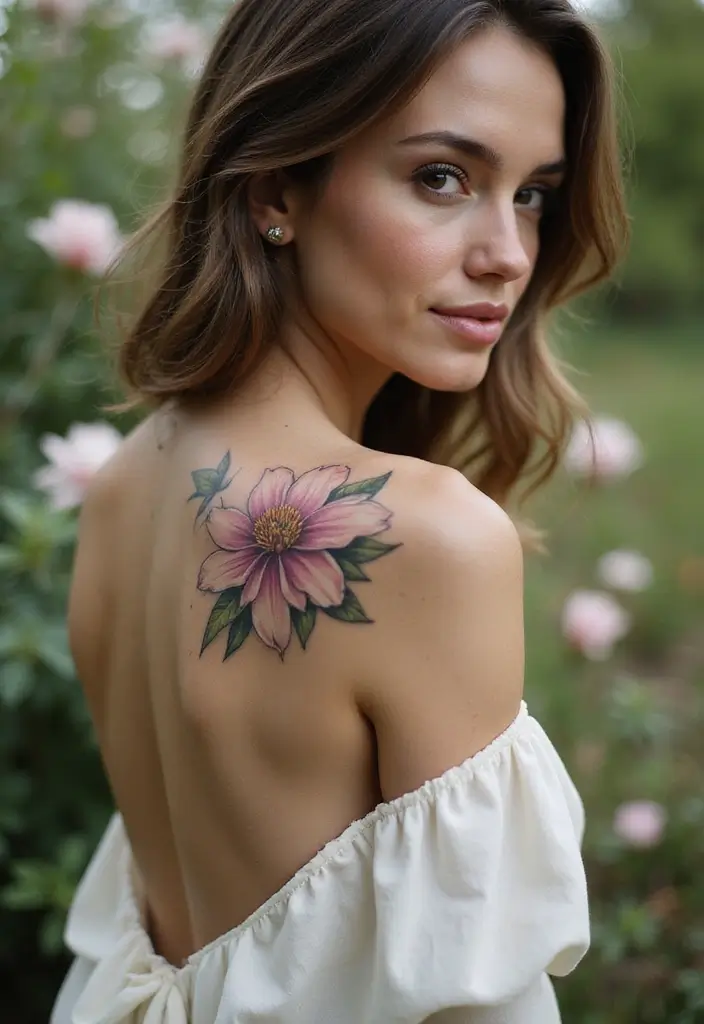 28 Classy Tattoos for Women Over 40: Sophisticated & Empowering - 8. Majestic Magnolia