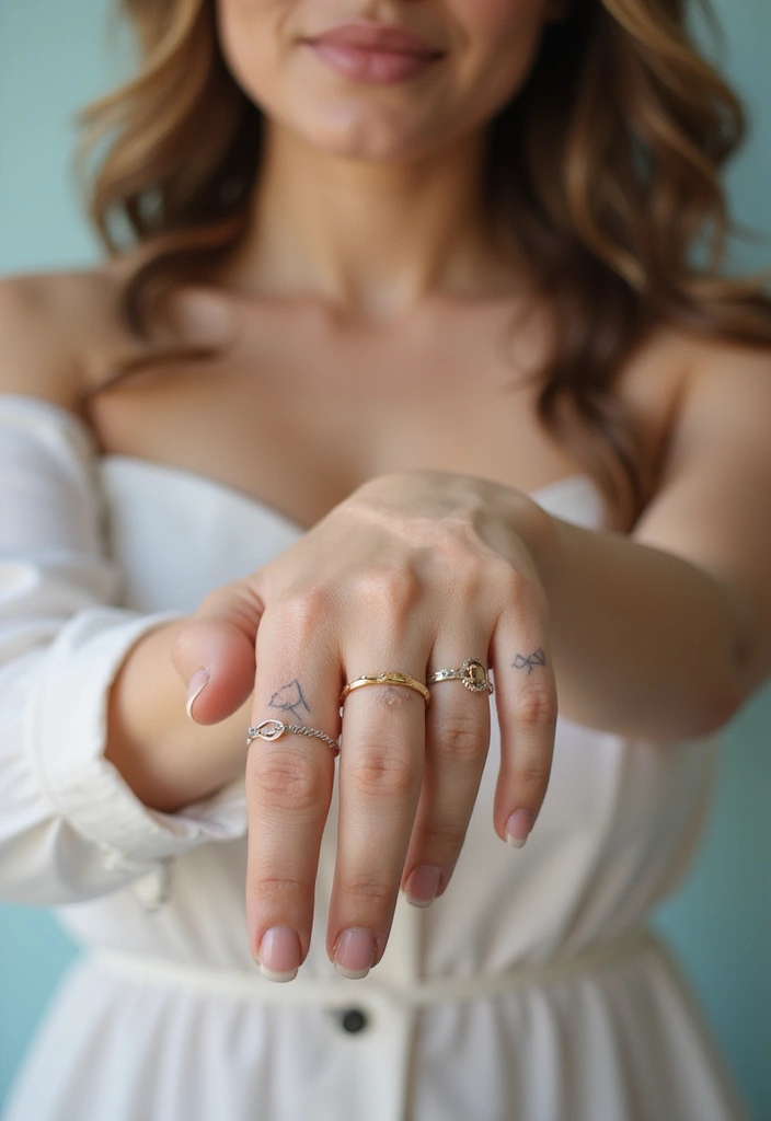 28 Elegant Hand Tattoos for Women: Delicate & Meaningful Ink - 6. Minimalist Infinity Symbol