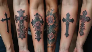 28 Inspirational Cross Tattoos for Women: Faith & Strength