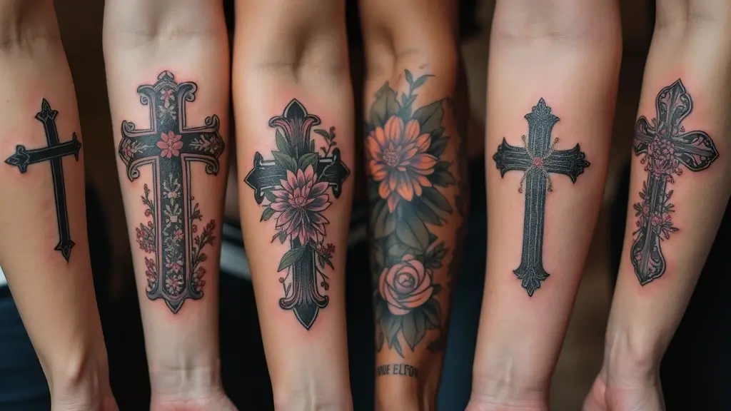 28 Inspirational Cross Tattoos for Women: Faith & Strength