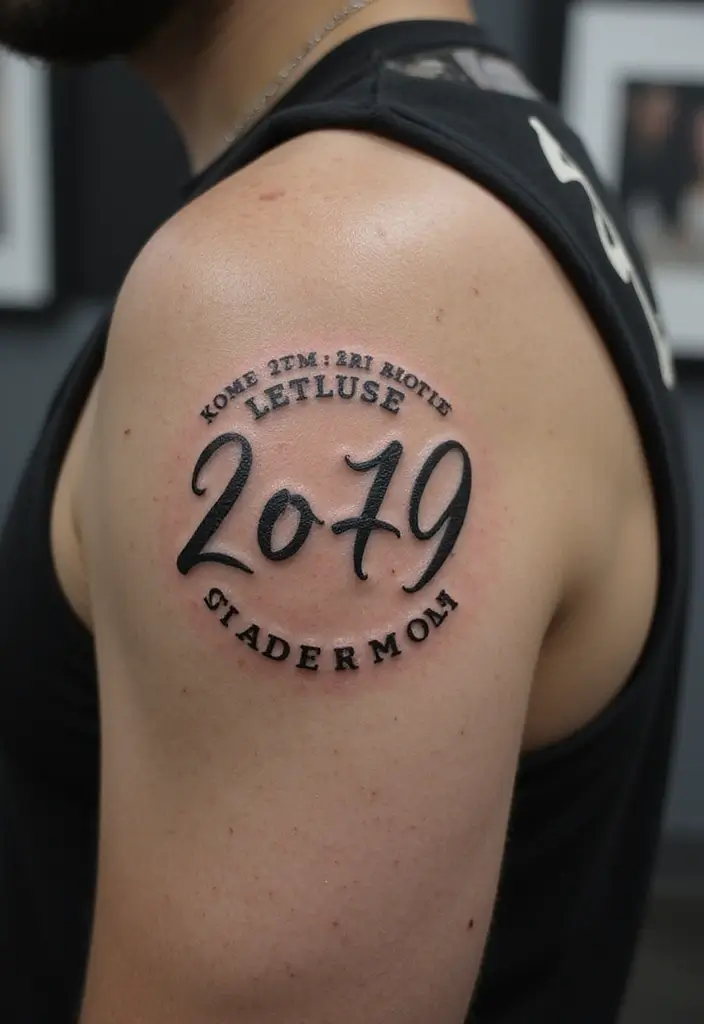 28 Meaningful Name Tattoos for Women: Honoring Loved Ones - 14. Name Tattoos with Coordinates