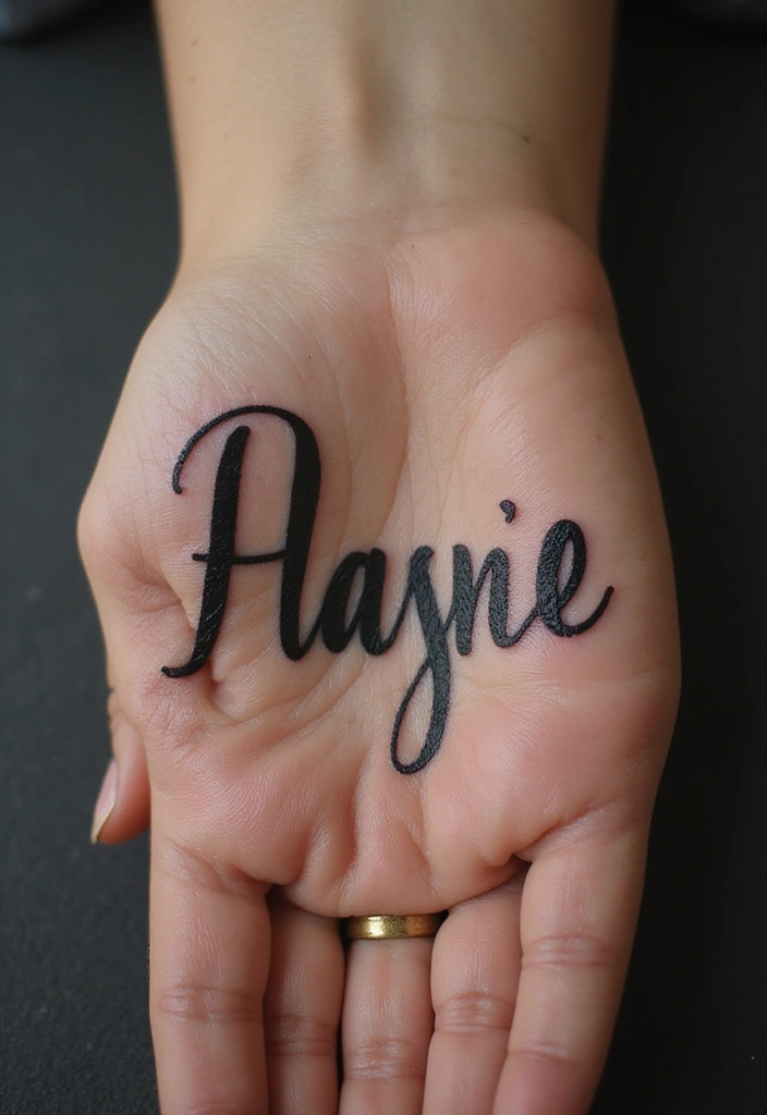 28 Meaningful Name Tattoos for Women: Honoring Loved Ones - 2. Family Name Tattoos