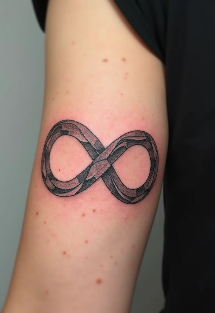 28 Meaningful Name Tattoos for Women: Honoring Loved Ones - 5. Infinity Name Tattoos
