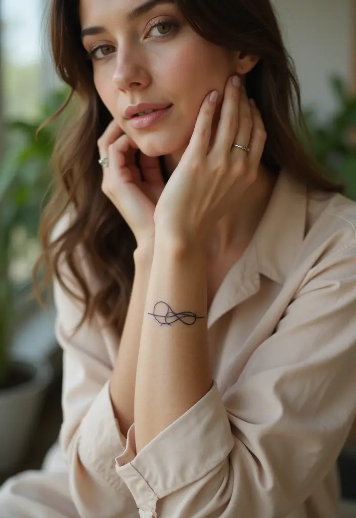 28 Meaningful Tattoos for Women: Ink with Deep Significance - 2. The Infinity Symbol