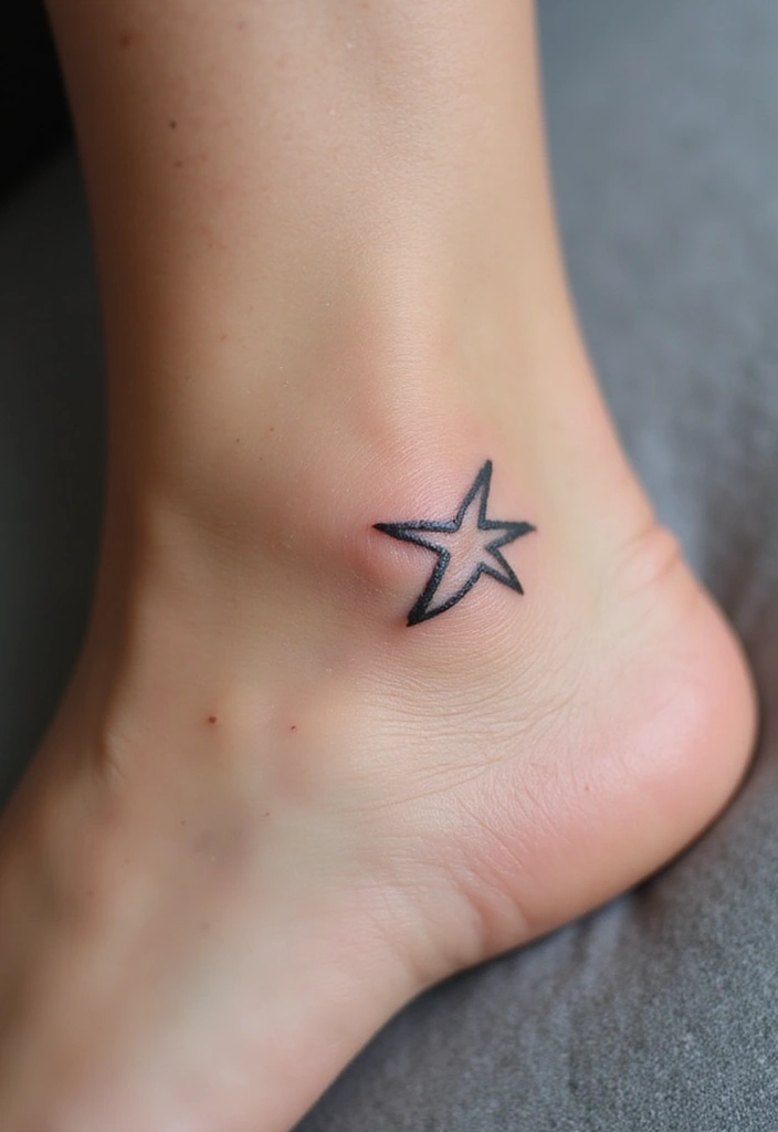 30 Adorable Small Tattoos for Women: Tiny & Cute Designs - 26. Tiny Shooting Star