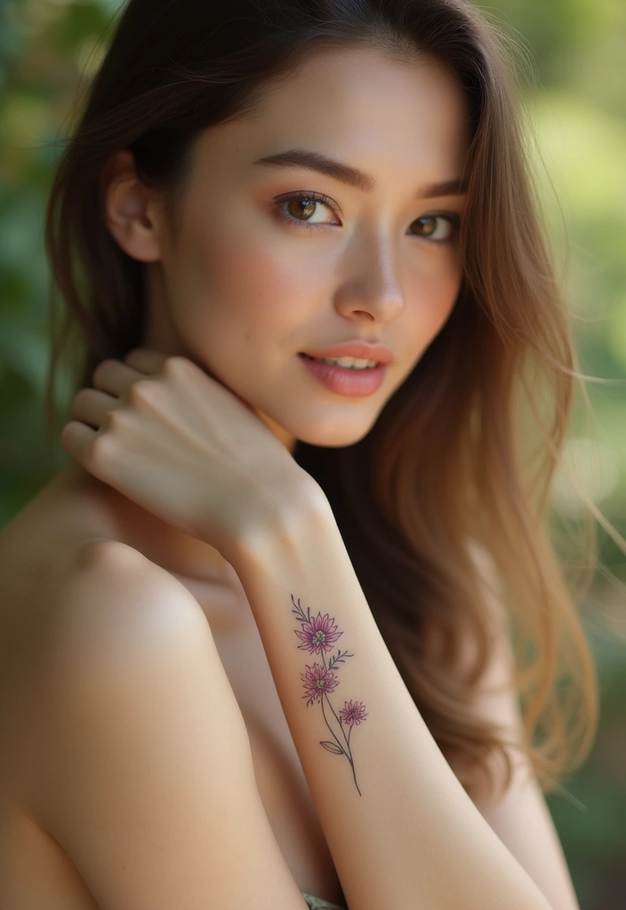 30 Best Tattoos for Women: Top Inspirational Designs in 2025 - 1. Minimalist Flower Tattoo