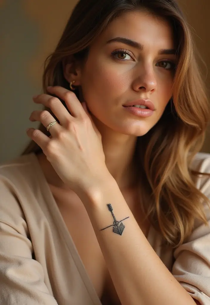 30 Best Tattoos for Women: Top Inspirational Designs in 2025 - 22. Simple Arrowhead Tattoos