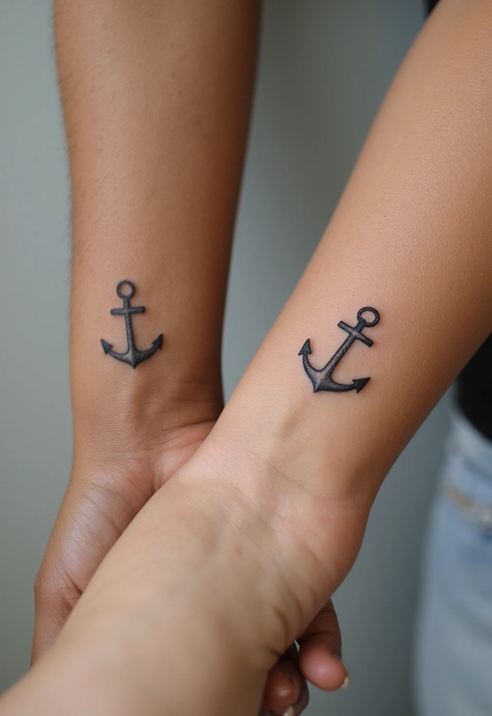 30 Cute Tattoos for Women: Sweet & Playful Ink Ideas - 14. Little Anchor Tattoos