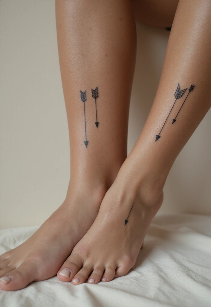 30 Cute Tattoos for Women: Sweet & Playful Ink Ideas - 22. Minimalist Arrow Tattoos