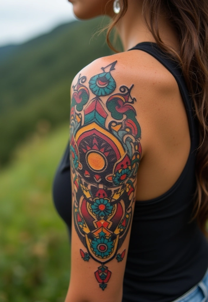 30 Pretty Tattoos for Women: Beautiful Designs to Inspire Your Next Ink - 17. Cultural Heritage Tattoos
