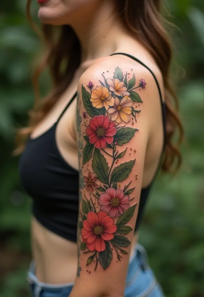 30 Pretty Tattoos for Women: Beautiful Designs to Inspire Your Next Ink - 30. Seasonal Tattoos