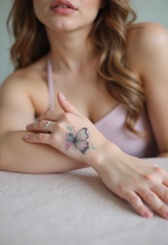 30 Simple Tattoos for Women: Minimalist & Elegant Designs - 13. Dainty Butterflies