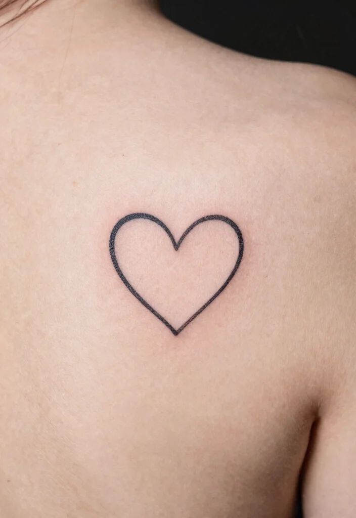 16 Back of Forearm Tattoo Designs That Look Amazing from Every Angle - 15. Simple Heart Designs 1
